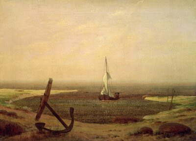 Evening by Caspar David Friedrich